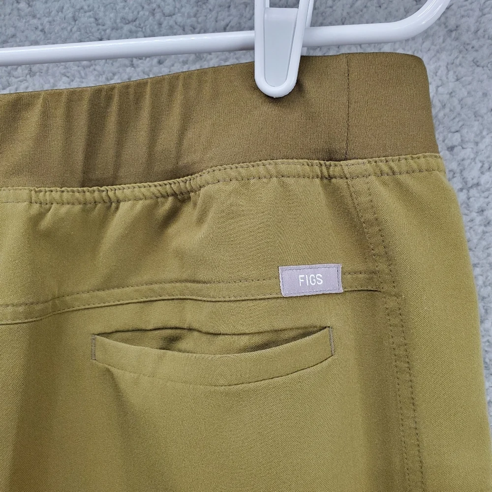 Figs Axim Cargo Scrub Pants Mens Small Green T2001